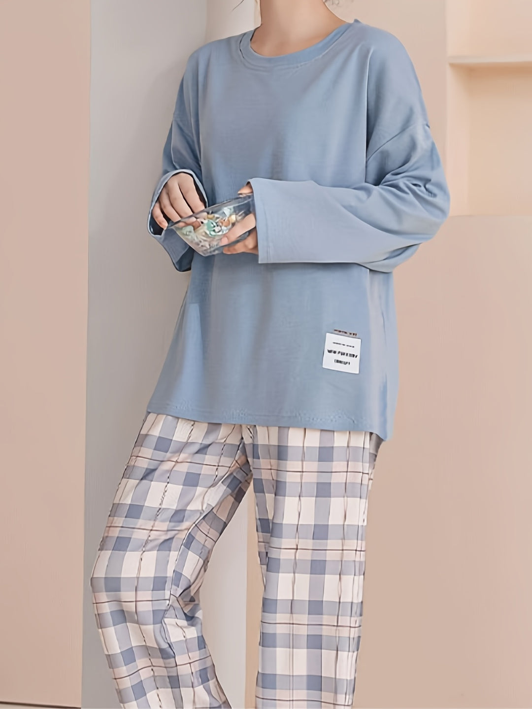 Genevieve | Relaxed Plaid Two-Piece Set