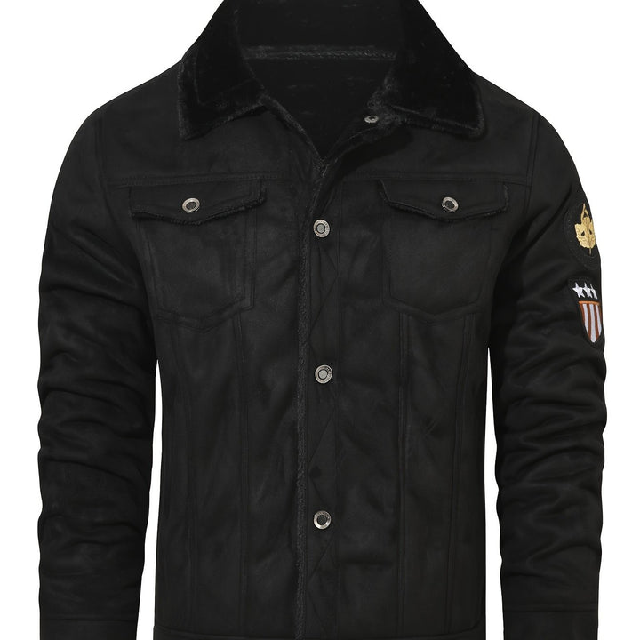 Corbin | Fleece-Lined Trucker Jacket