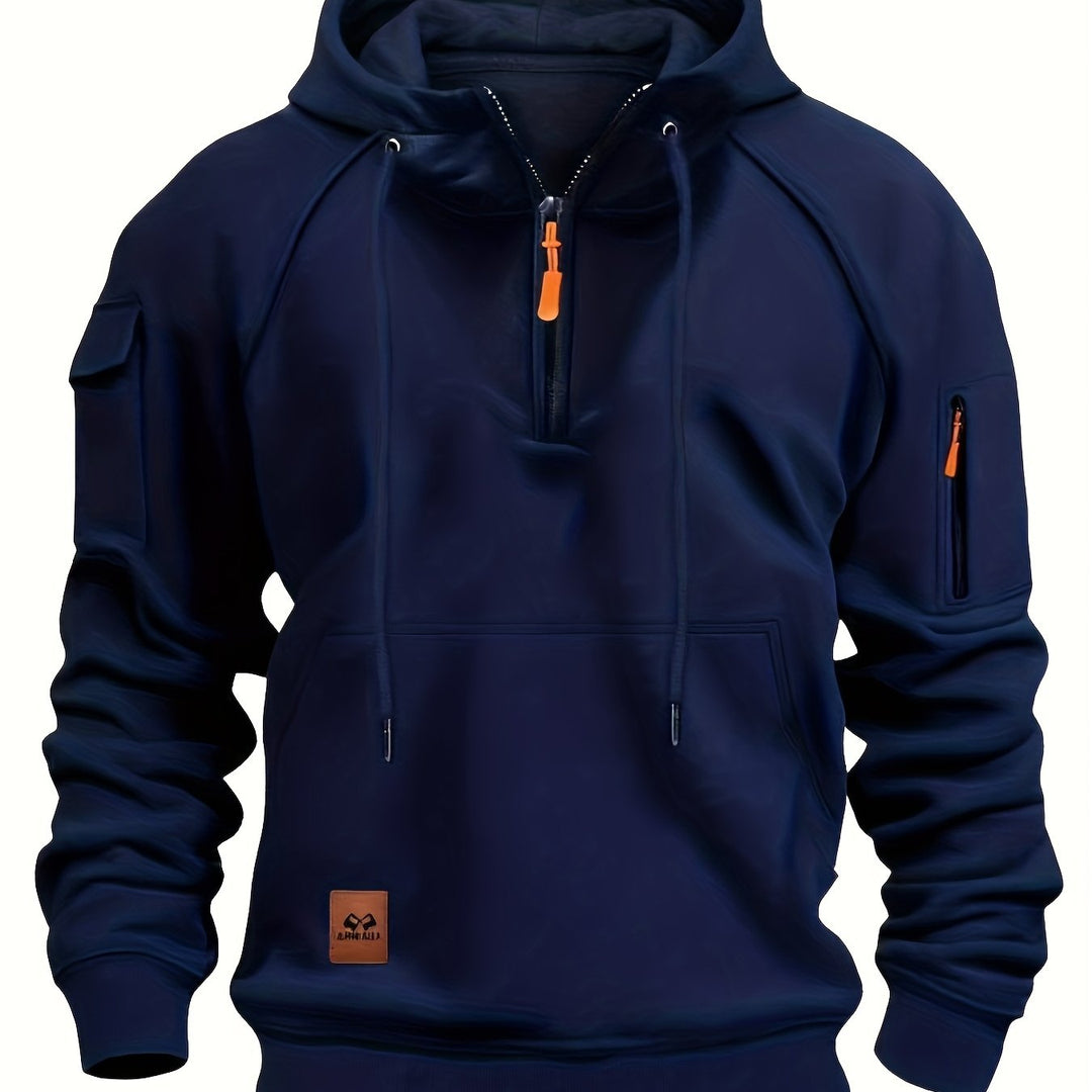 Rafferty | Utility Quarter-Zip Hoodie