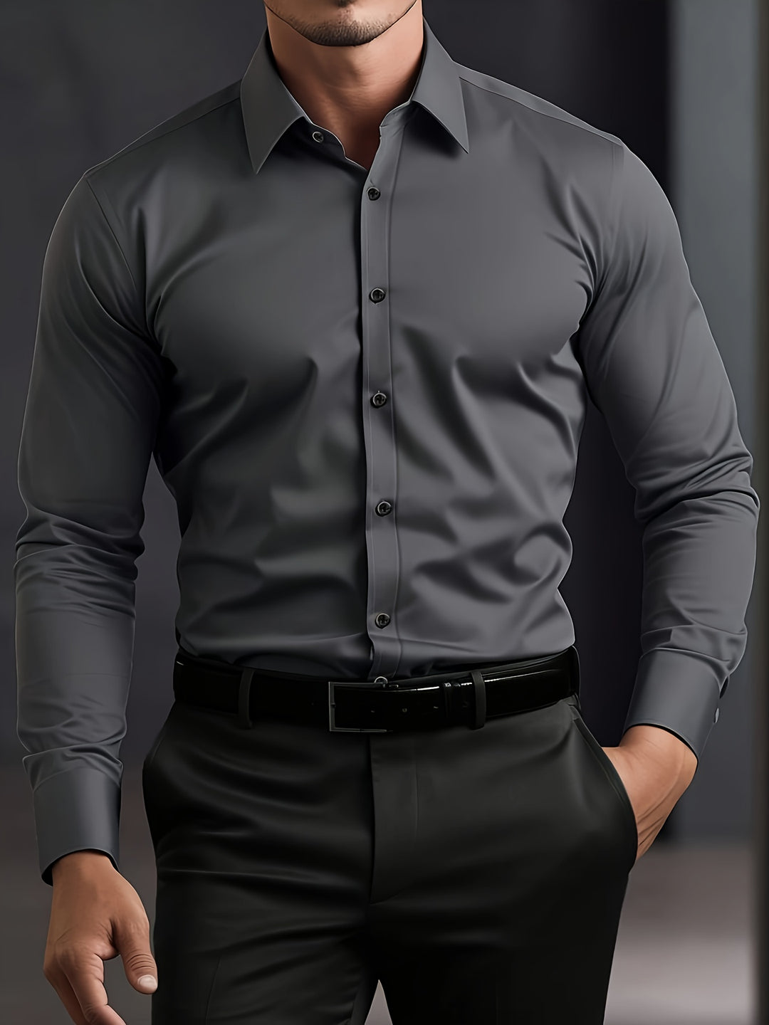 Henry | Tailored Long Sleeve Shirt