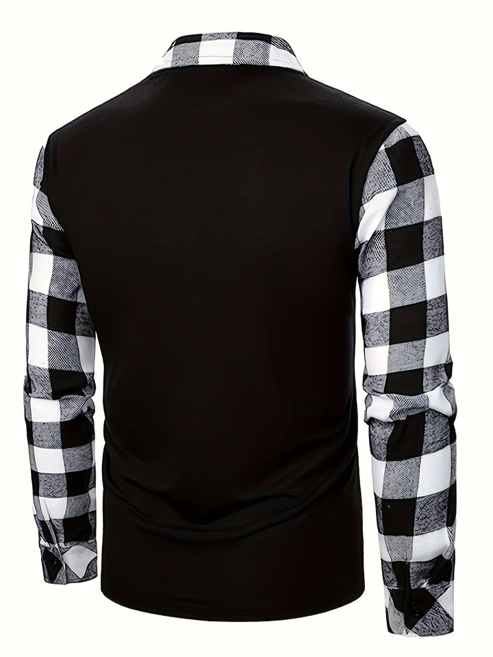 Baxter | Half-Zip Contrast Shirt