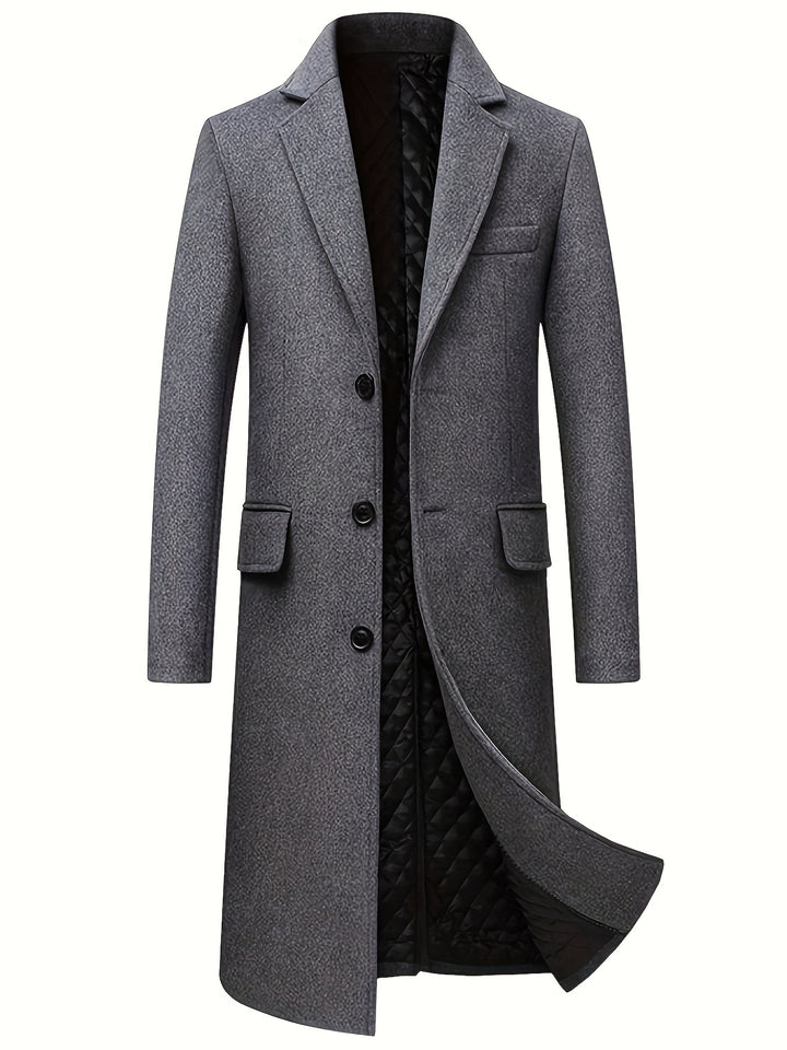 Alexander | Refined Long Overcoat