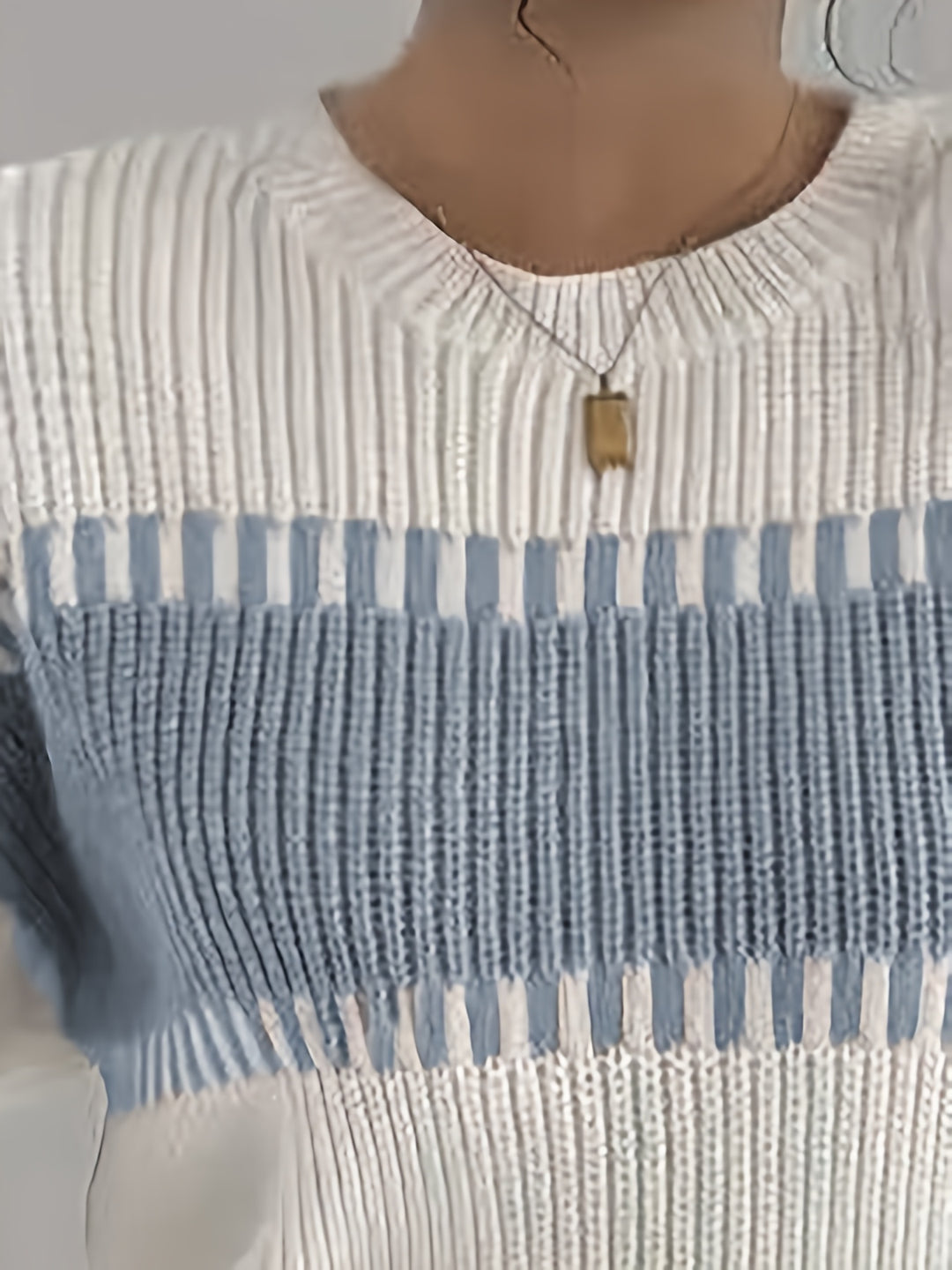 Adelaide | Colour-Block Striped Sweater