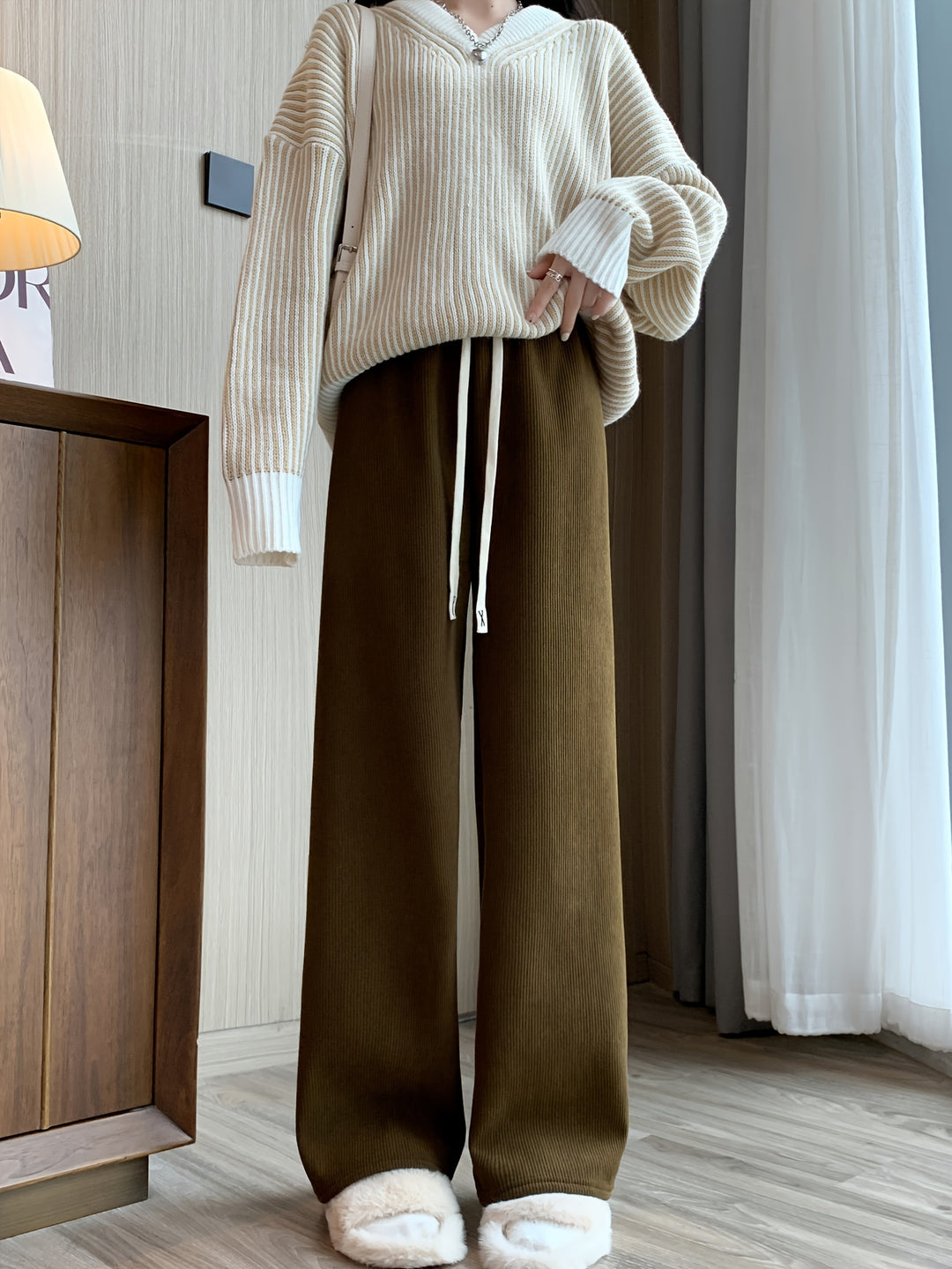 Ruth | Cozy Wide-Leg Lounge Pants