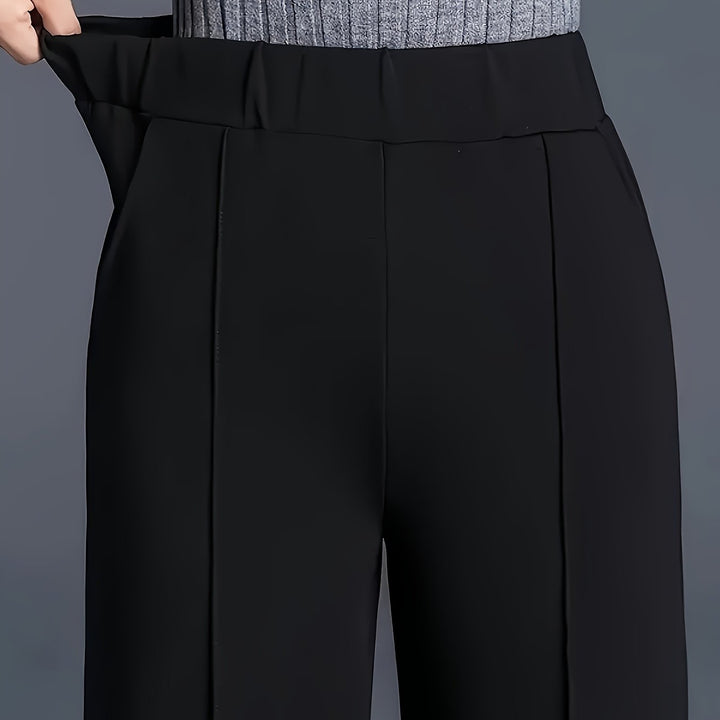 Odette | High-Waisted Wide-Leg Trousers