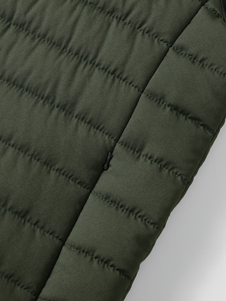 Donovan | Quilted Stand-Collar Vest