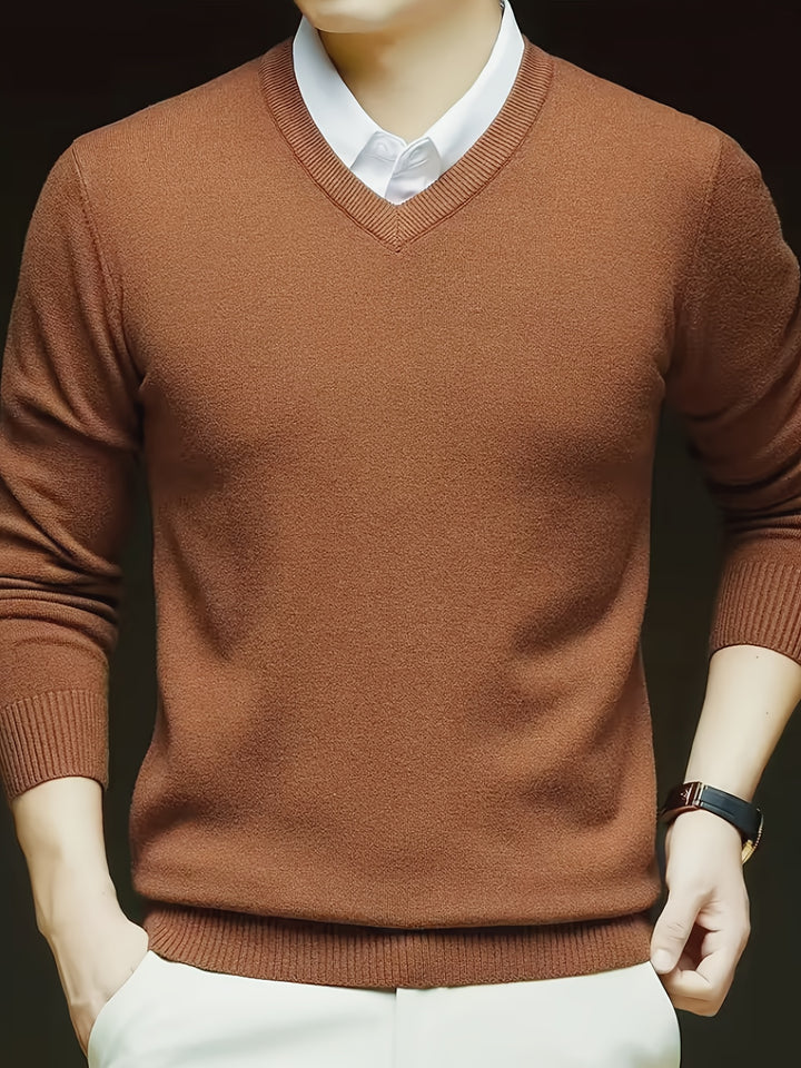 Emory | Classic V-Neck Pullover