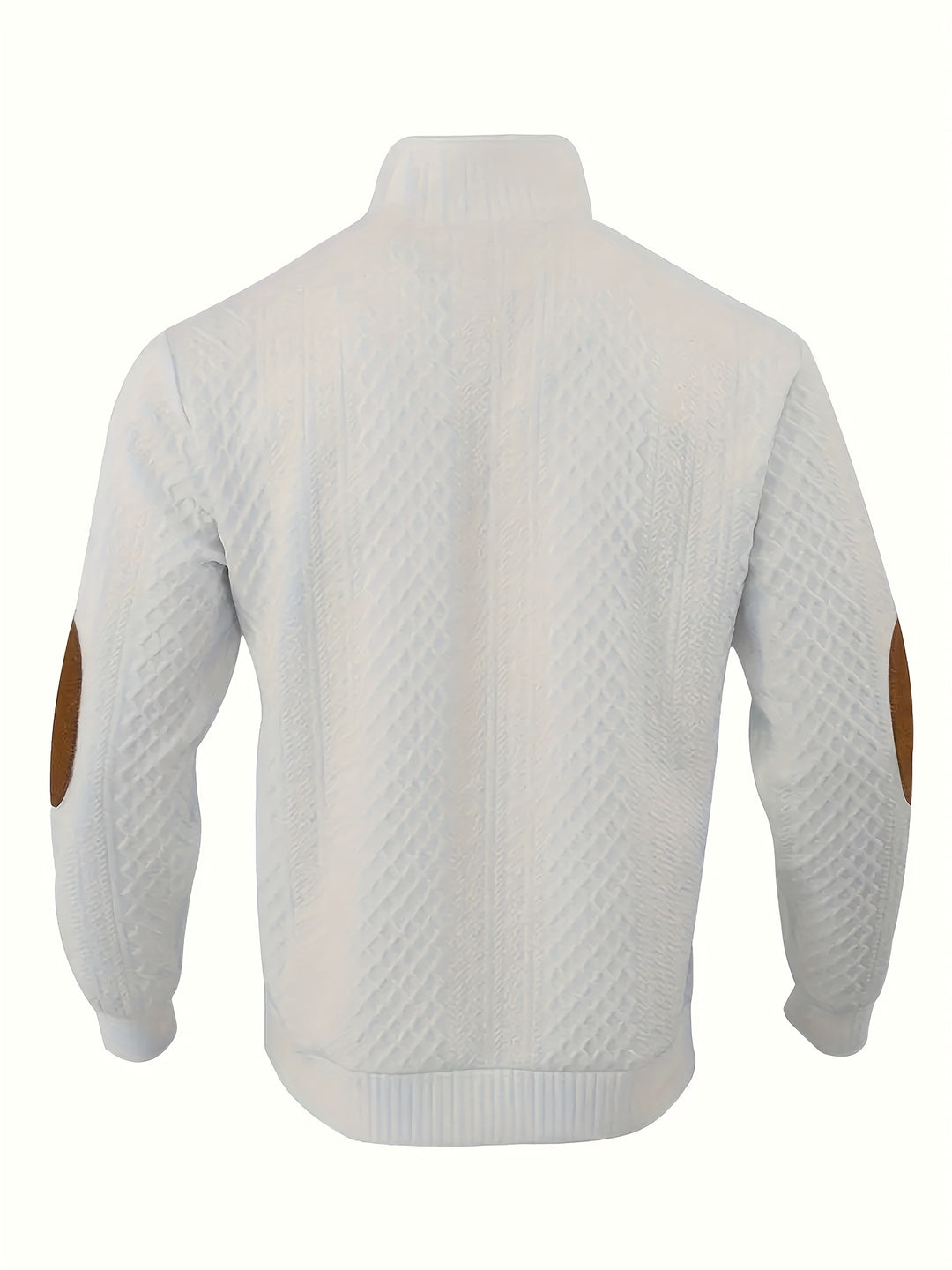 Ronan | Stand Collar Button Henley Sweater