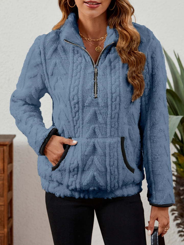 Delilah | Cozy Half-Zip Pullover