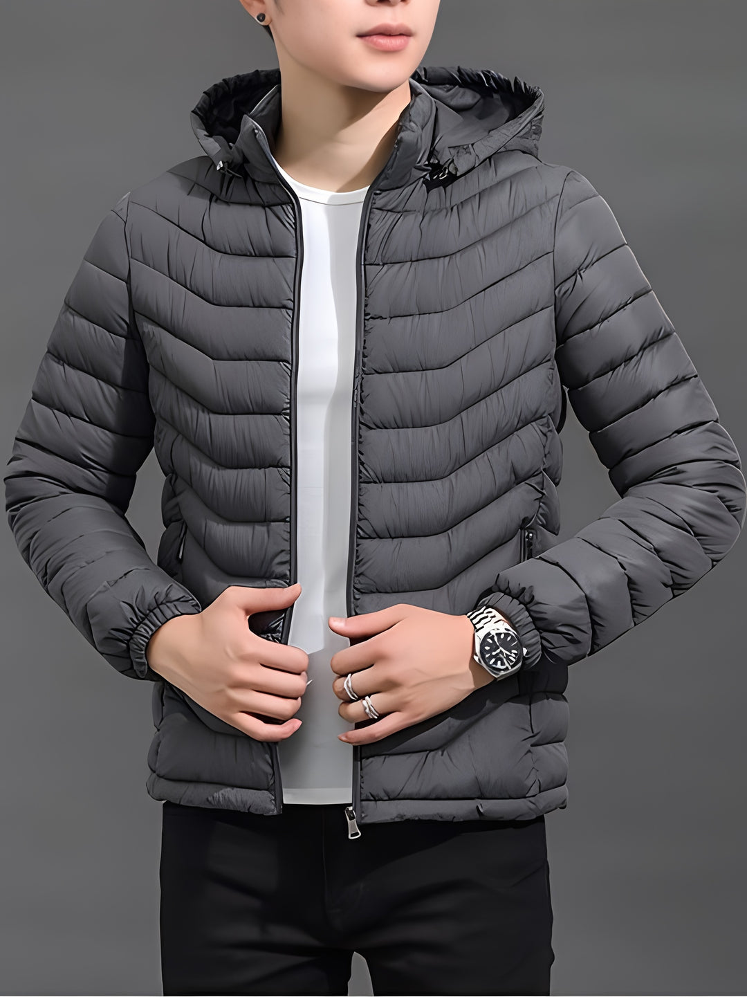Owen | Hooded Quilted Puffer Jacket