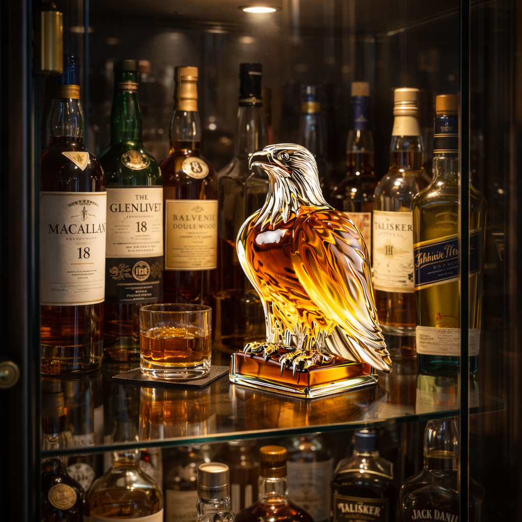 William | Jack Daniel's Whisky Bottle Eagle Design