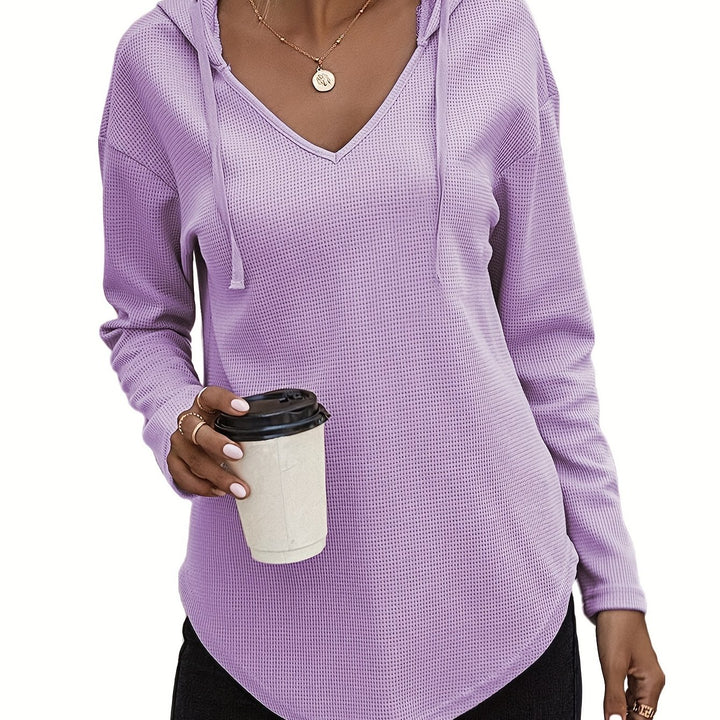 Kendra | Relaxed V-Neck Hoodie