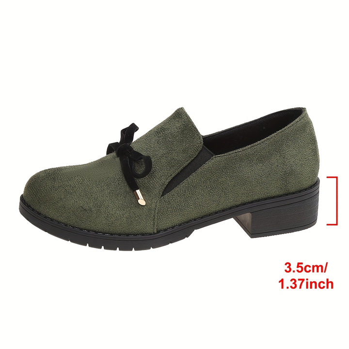 Nadia | Bow-Detail Slip-On Loafers