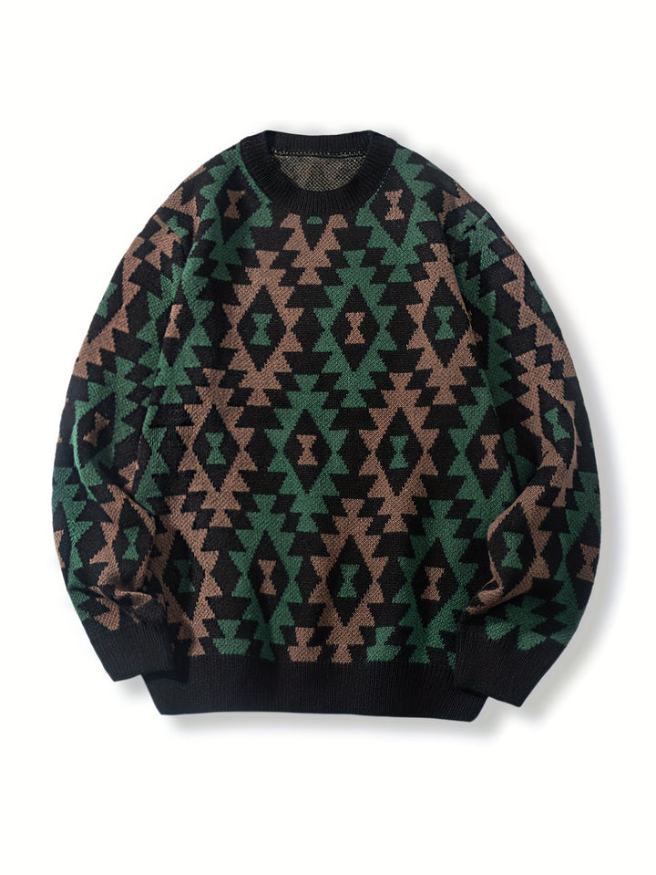 Rhodes | Heritage Pattern Sweater