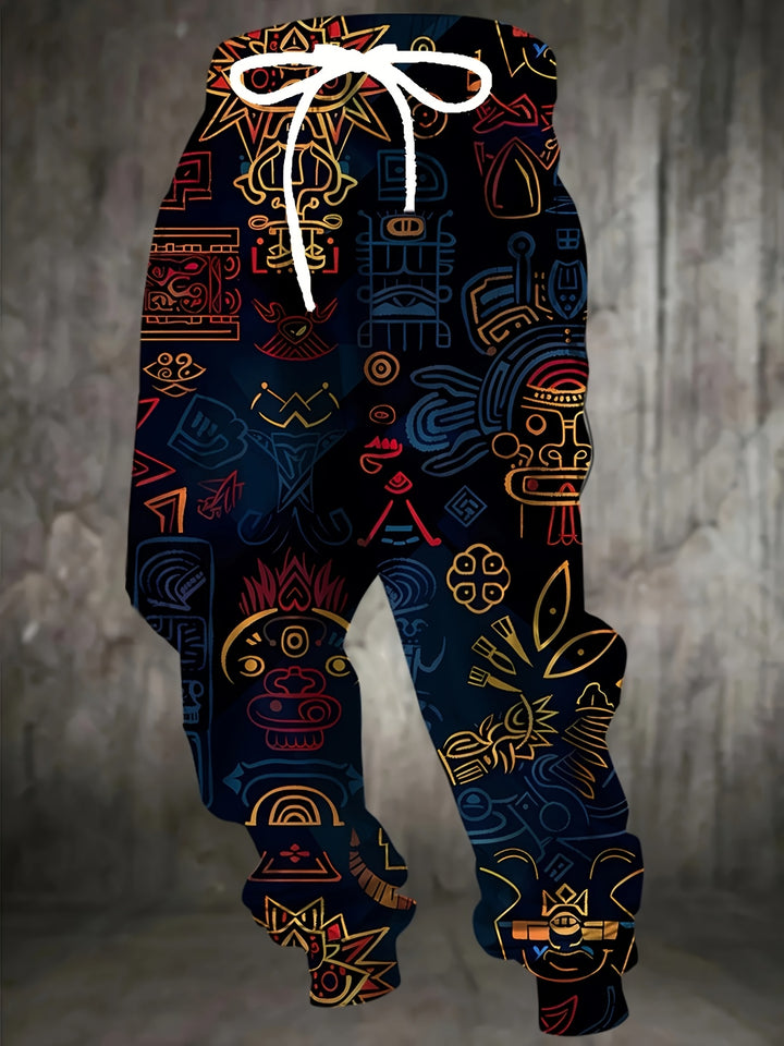 Wyatt | Bold Patterned Joggers