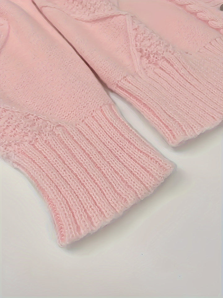 Lucinda | Cozy Cable-Knit Button Cardigan