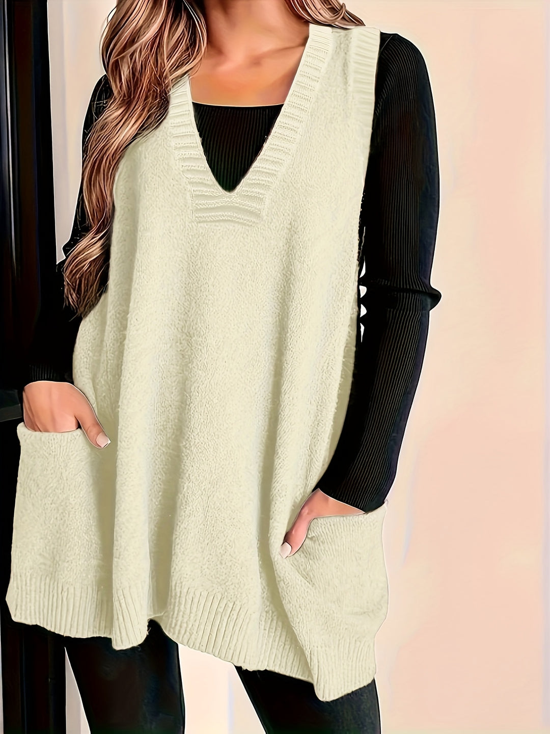 Greta | Relaxed Longline Vest