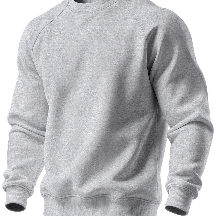 Grady | Classic Raglan Crew Neck Sweatshirt