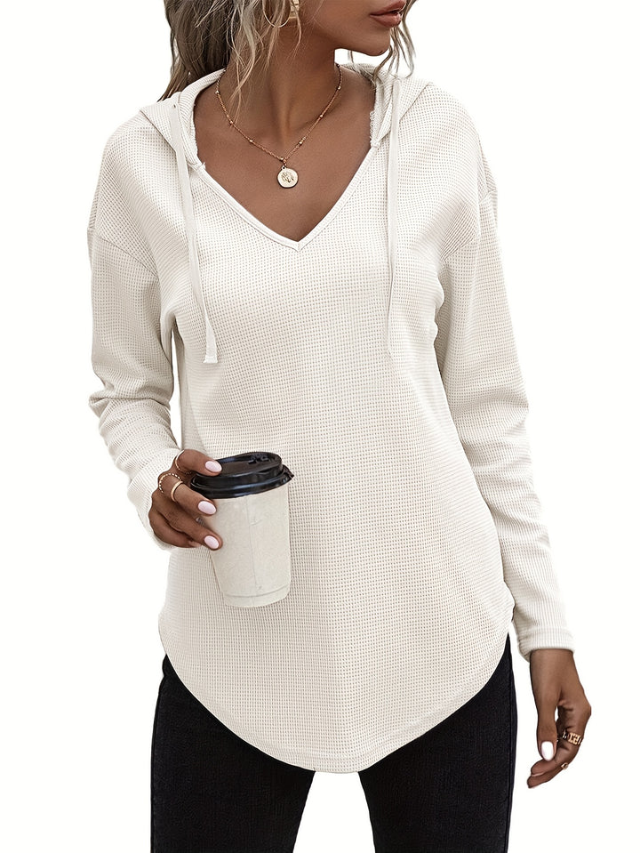 Kendra | Relaxed V-Neck Hoodie