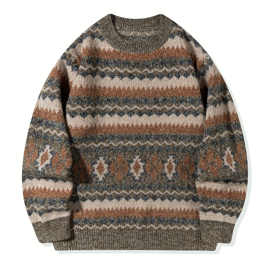 Rupert | Heritage Patterned Sweater