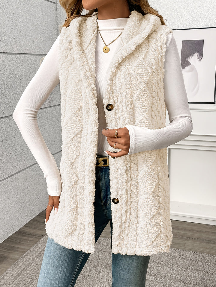 Lorna | Cozy Hooded Sleeveless Vest