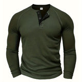 Graham | Classic Button Henley Shirt