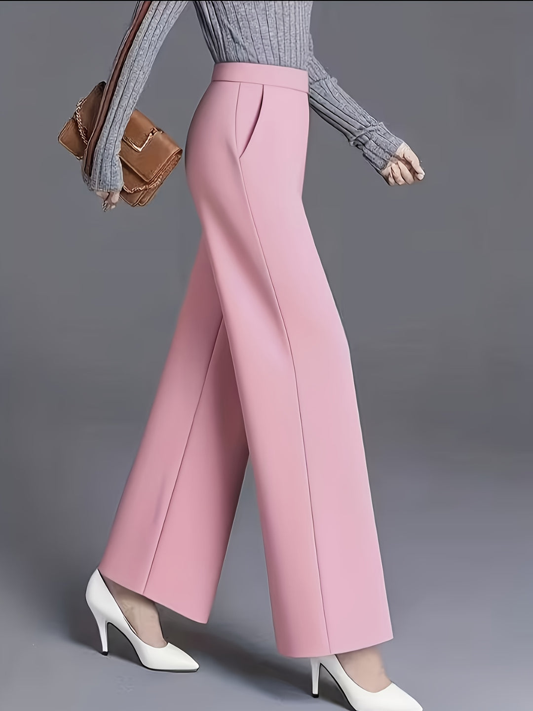Claudia | High-Waisted Wide-Leg Pants