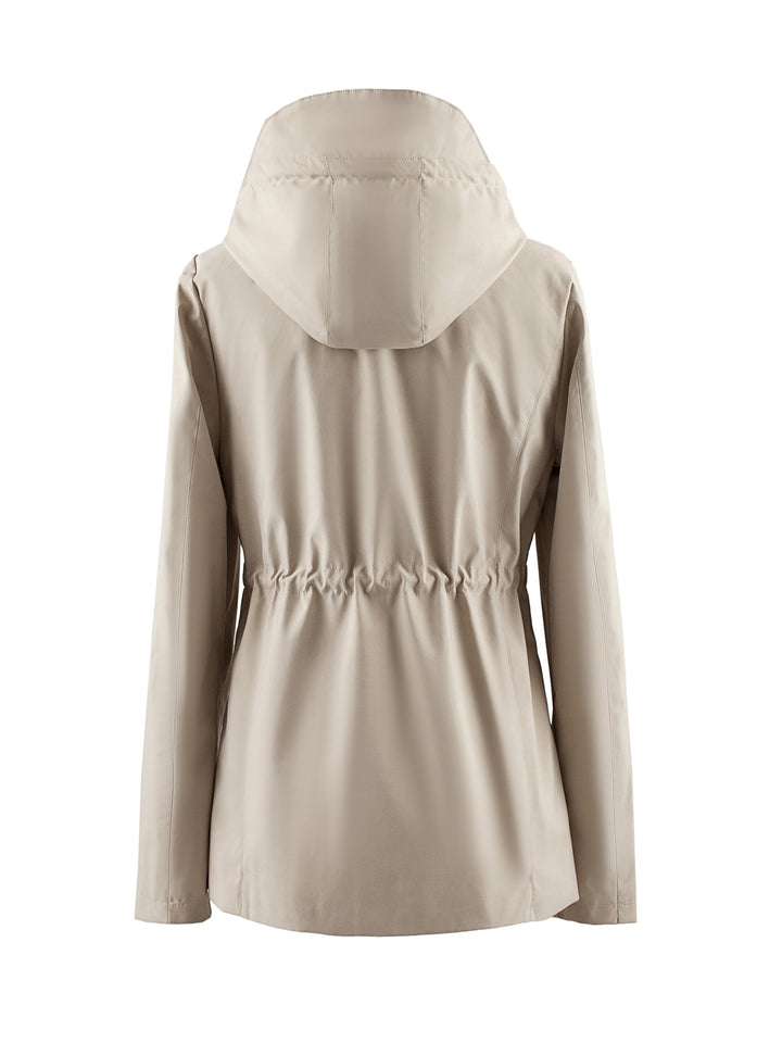 Clara | Hooded Drawstring Jacket