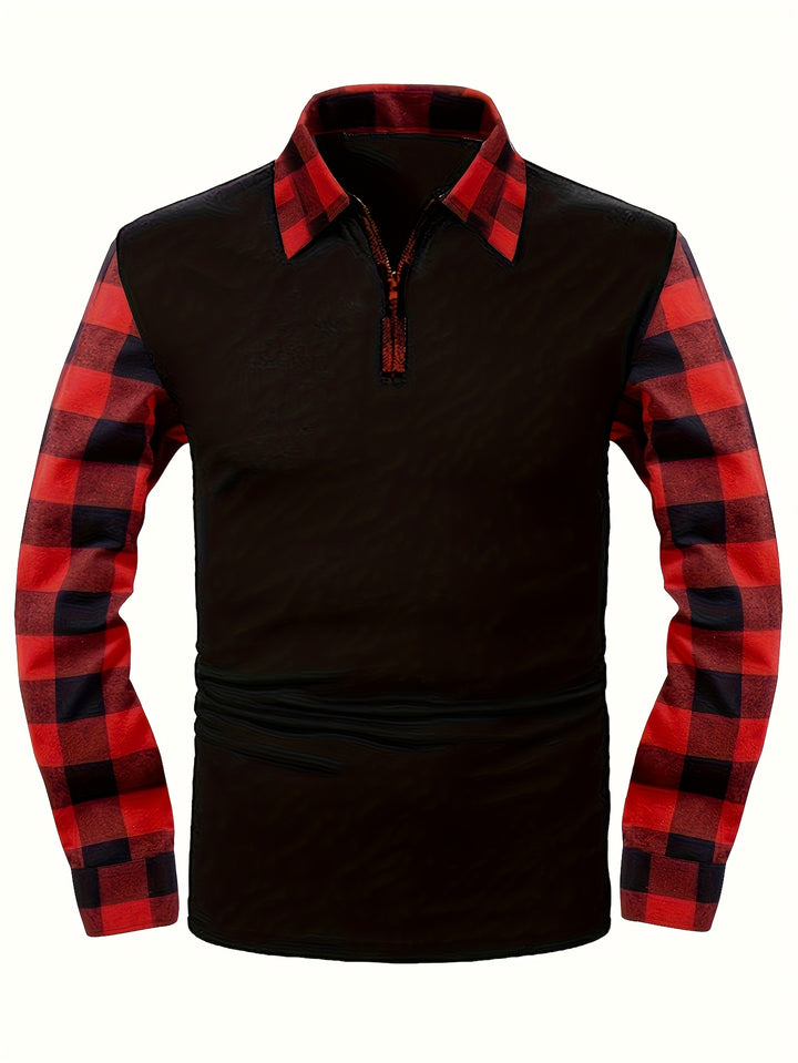 Baxter | Half-Zip Contrast Shirt