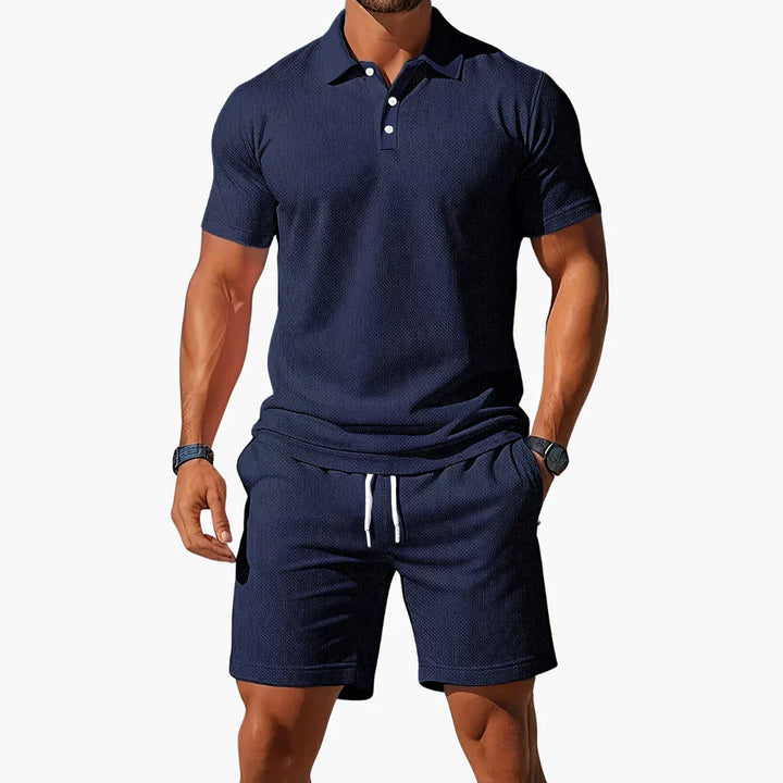 Connor | Summer Polo & Shorts Set