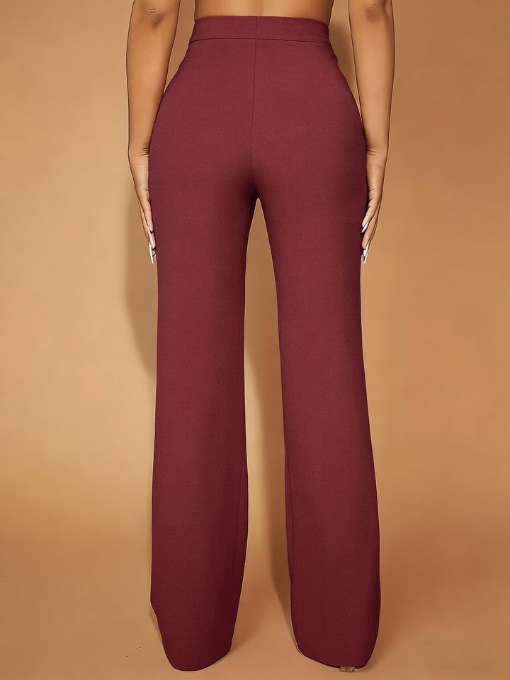 Beverly | High-Waist Wide-Leg Trousers