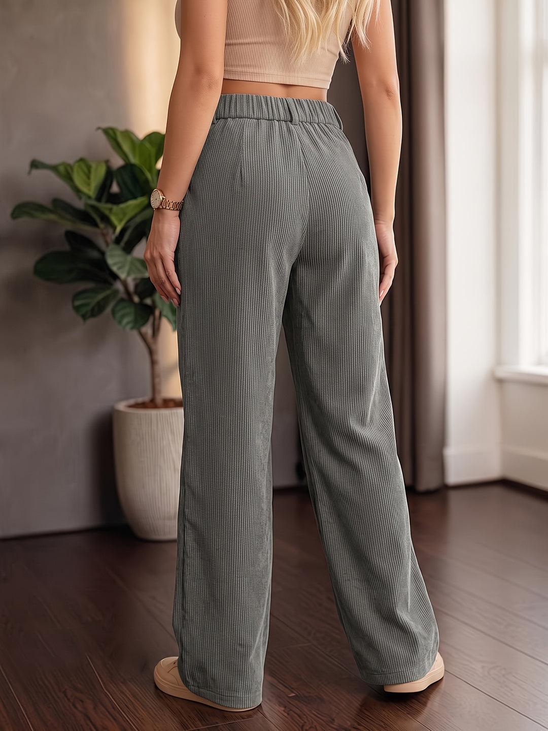 Beatrix | High-Waist Wide-Leg Trousers