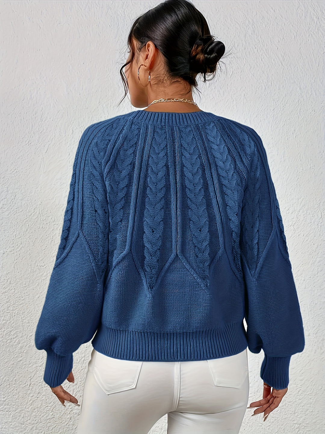 Eleanor | Relaxed Cable-Knit Sweater