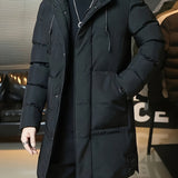Donovan | Hooded Longline Puffer Coat