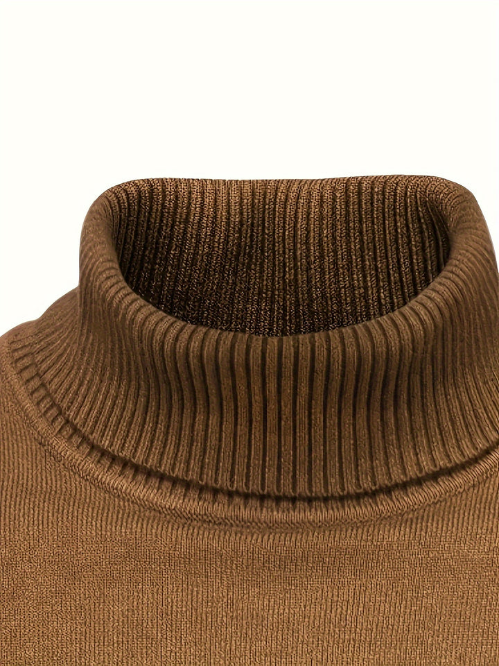 Malcolm | Classic Mock-Neck Sweater