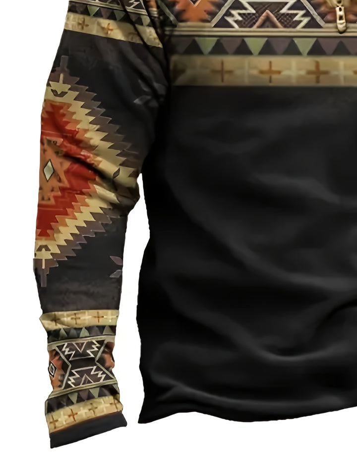 Rylan | Southwestern Half-Zip Pullover