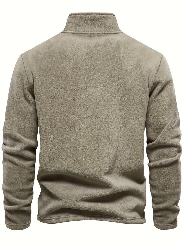 Hugo | Half-Zip Stand-Collar Pullover