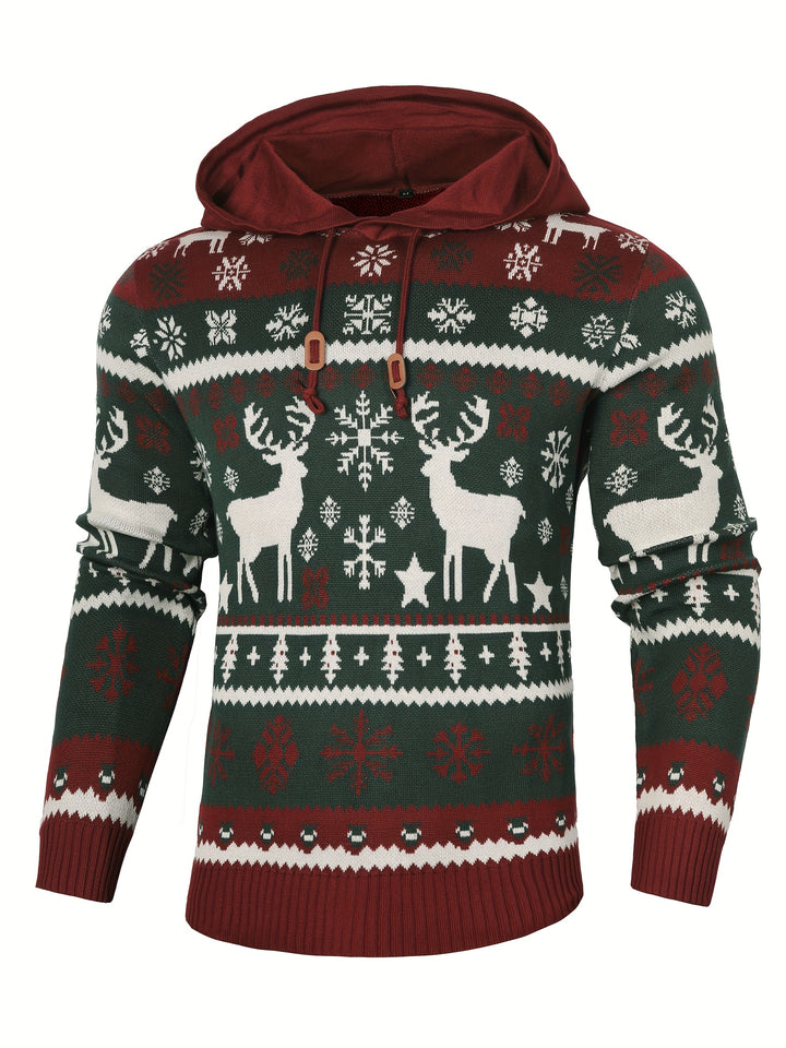 Baxter | Christmas Hooded Sweater