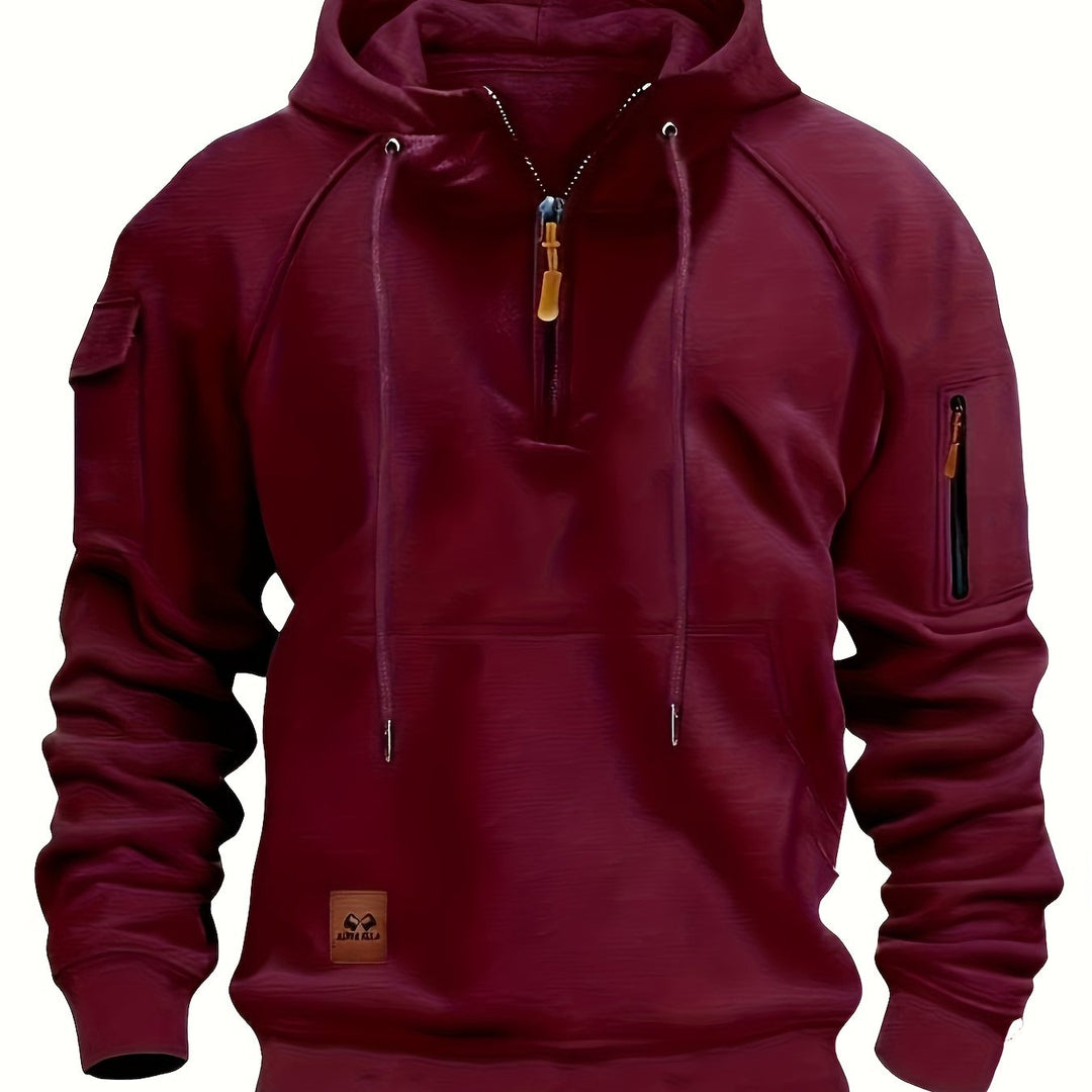 Rafferty | Utility Quarter-Zip Hoodie