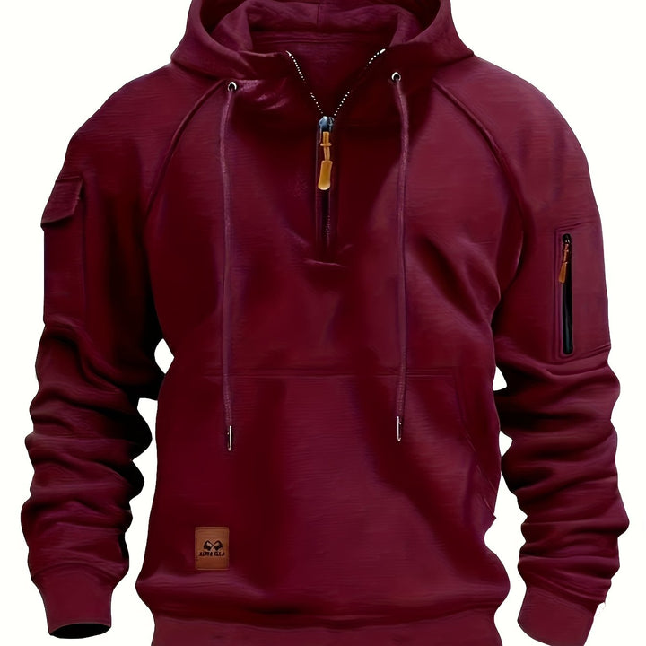 Rafferty | Utility Quarter-Zip Hoodie