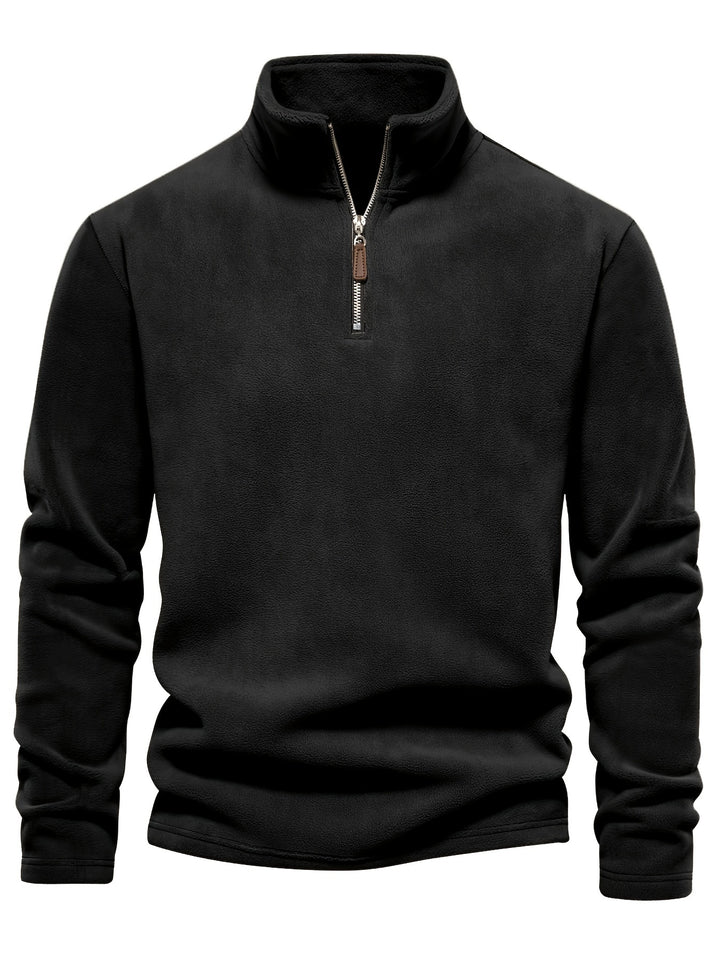 Hugo | Half-Zip Stand-Collar Pullover