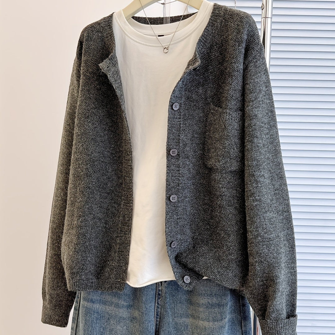 Tabitha | Button-Front Open Cardigan