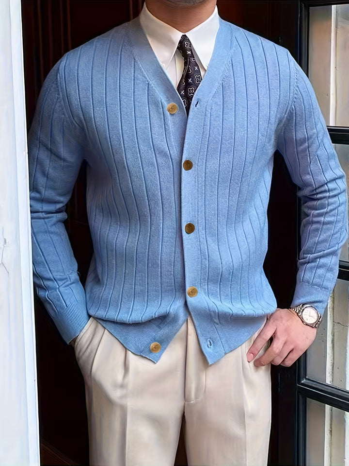 Oliver | Classic Button-Up Cardigan