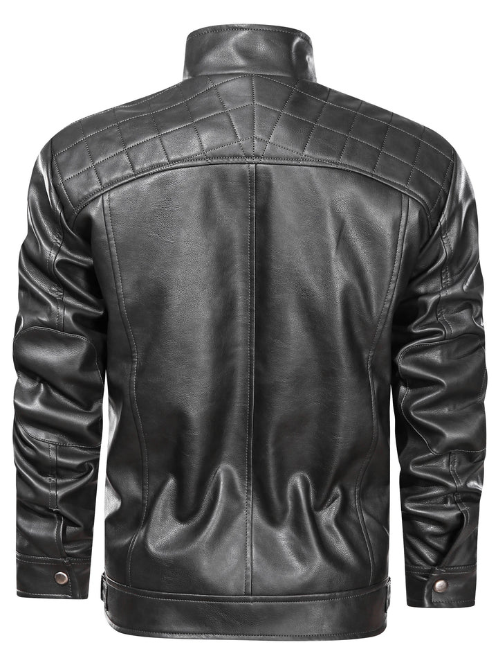 Ronan | Stand-Collar Biker Jacket