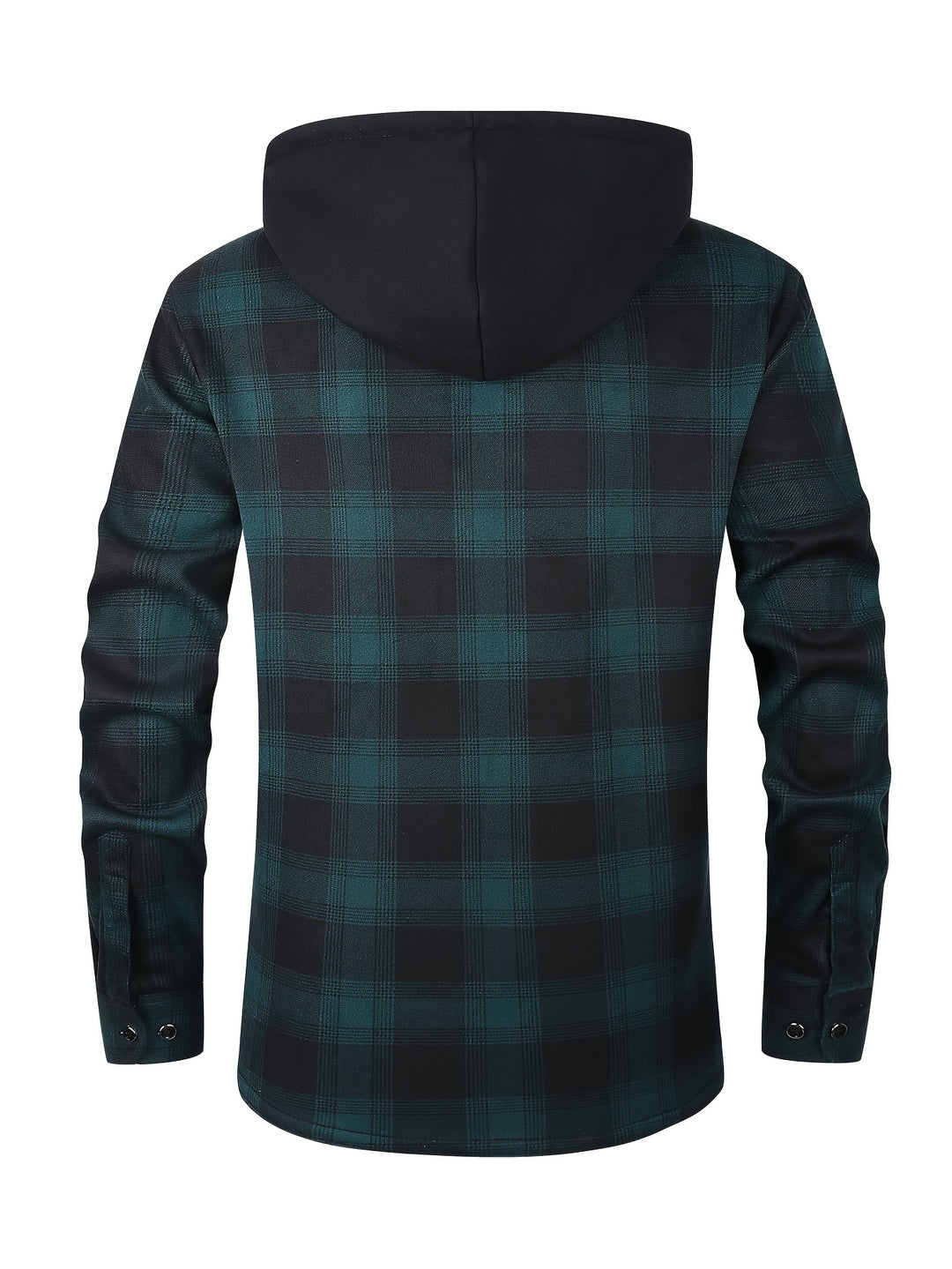 Desmond | Hooded Check Shirt Jacket