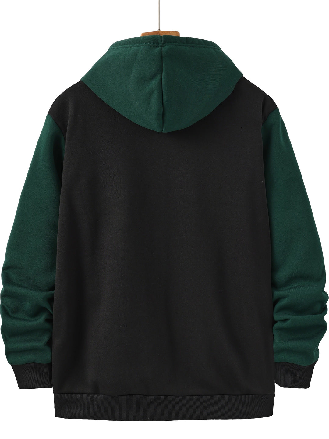 Cedric | Color Block Zip-Up Hoodie