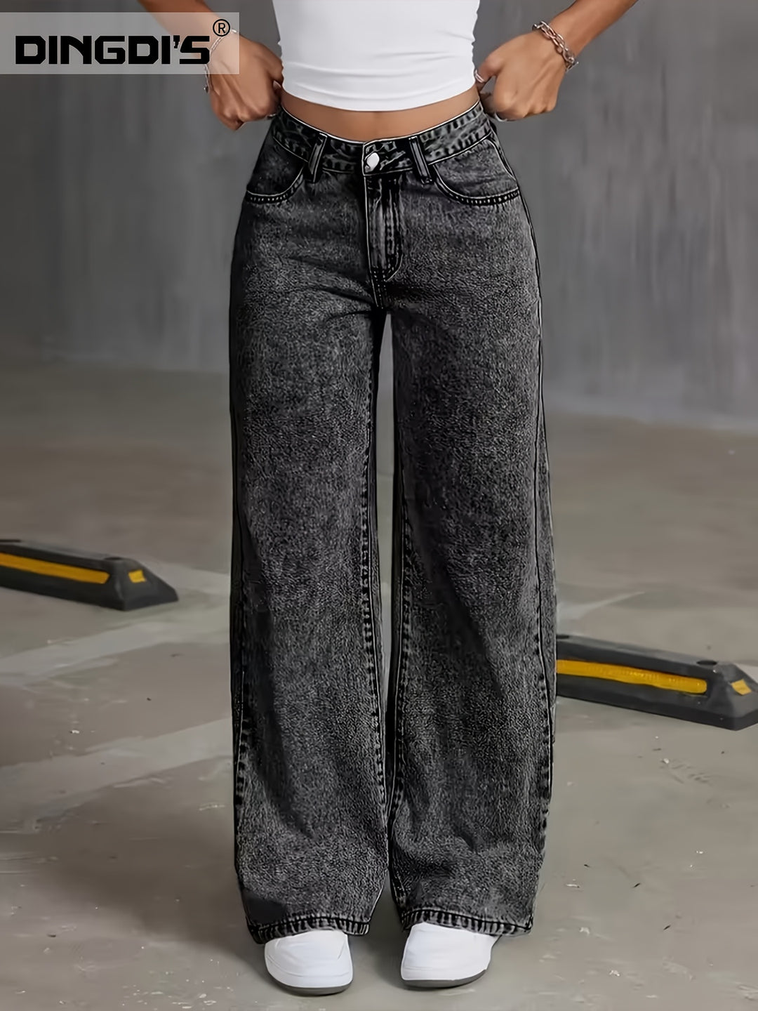 Tamsin | High-Waisted Wide-Leg Jeans
