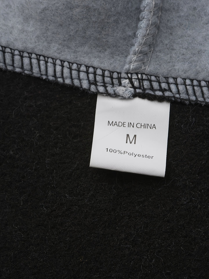 Cedric | Color Block Zip-Up Hoodie