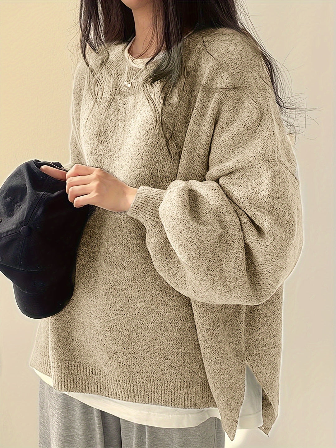 Rachel | Relaxed Drop-Shoulder Sweater