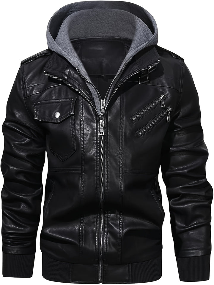 Winston | Hooded Moto Jacket